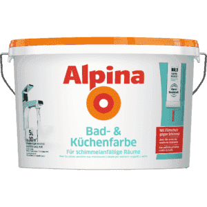 Alpina Bad- und Küchenfarbe 5 L quad